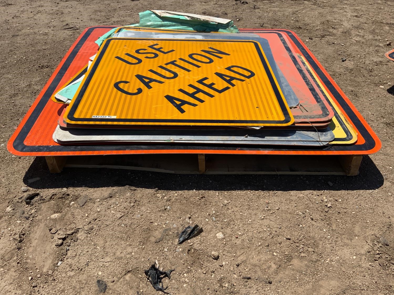 Assorted Road Signs BigIron Auctions