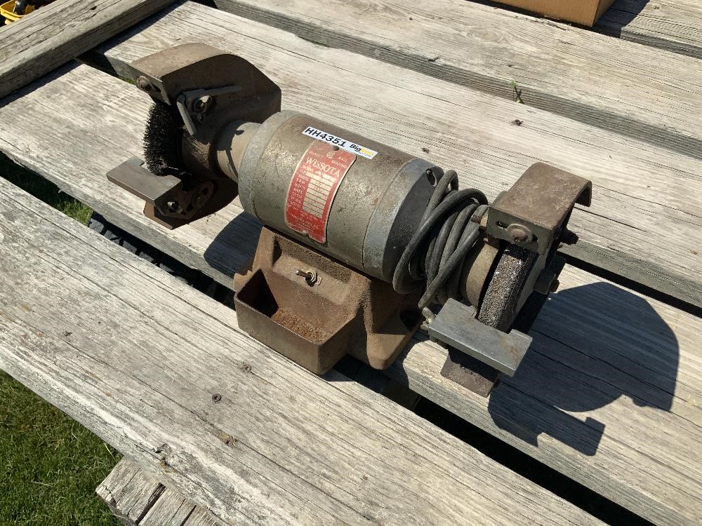 Wissota Electric Bench Grinder BigIron Auctions