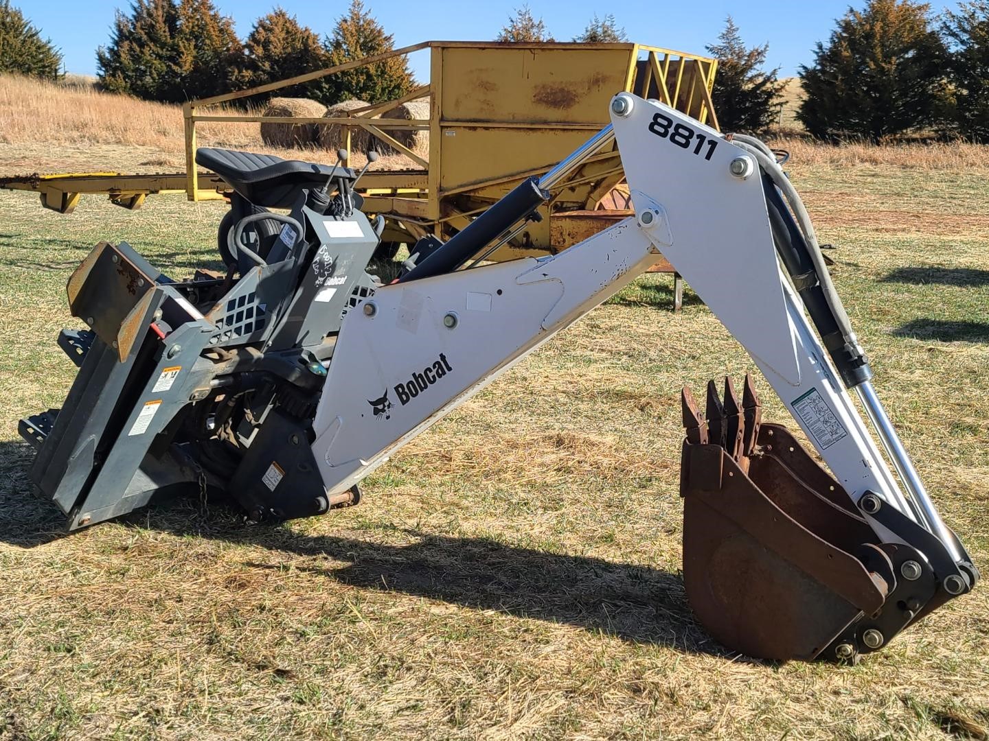 Bobcat 8811 Skid Steer Backhoe Attachment BigIron Auctions