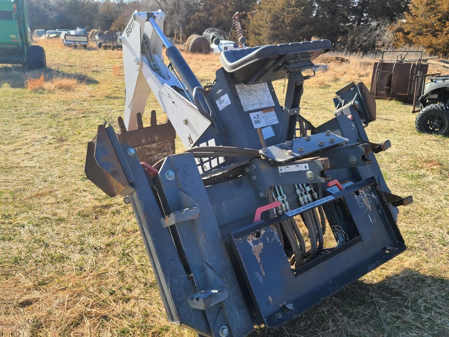 Bobcat 8811 Skid Steer Backhoe Attachment BigIron Auctions