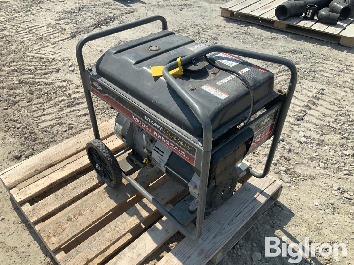 Briggs & Stratton Storm Responder 5500 Watt Generator BigIron Auctions