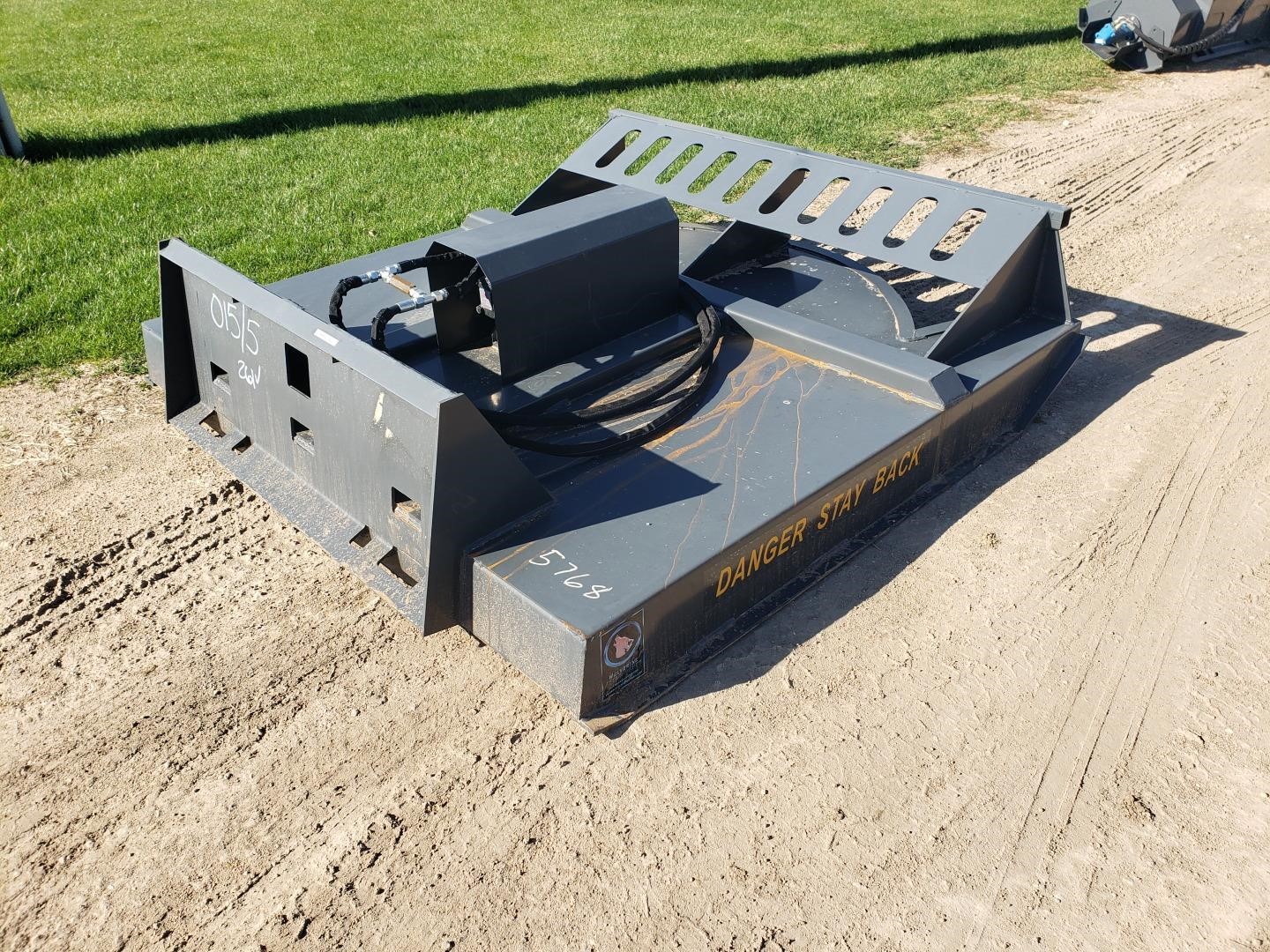 2021 Wolverine 6' Wide Rotary Cutter Skid Steer Attachment BigIron Auctions