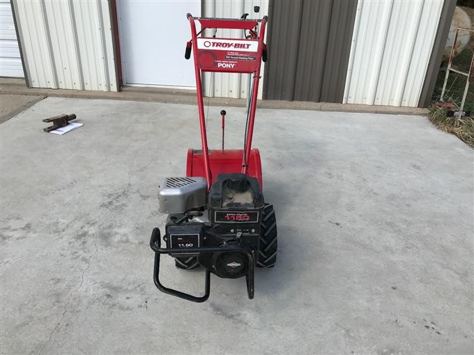 Troybilt 21a-662g766 Pony Garden Tiller Bigiron Auctions