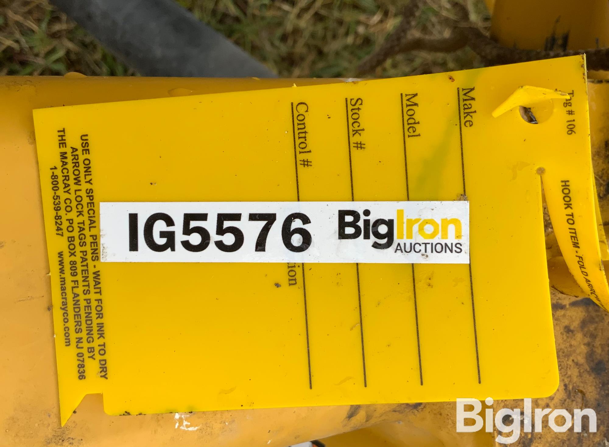 2015 Vermeer M8040 3-Pt Disc Mower BigIron Auctions