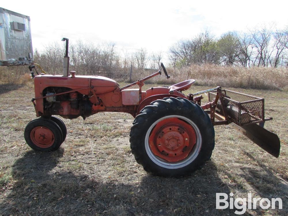 1953 Allis-Chalmers CA 2WD Row-Crop Tractor W/Blade BigIron Auctions