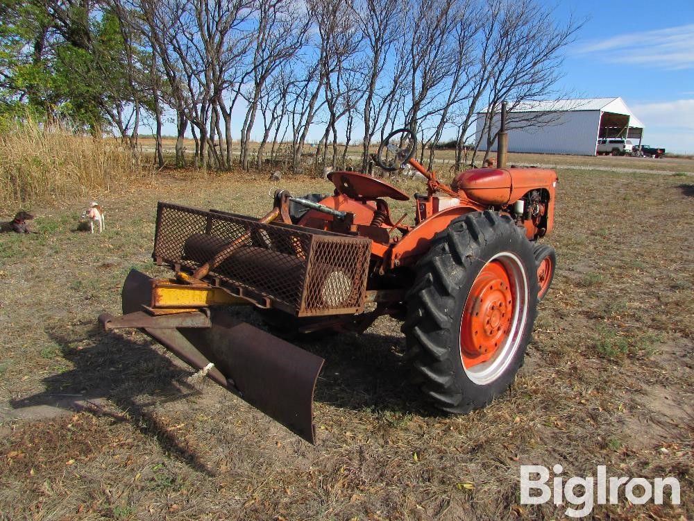 1953 Allis-Chalmers CA 2WD Row-Crop Tractor W/Blade BigIron Auctions