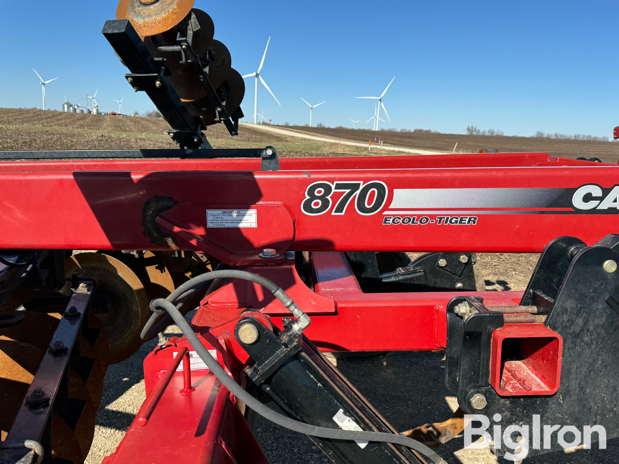 2013 Case IH 870 Ecolo-Tiger 9-Shank Disk Ripper BigIron Auctions