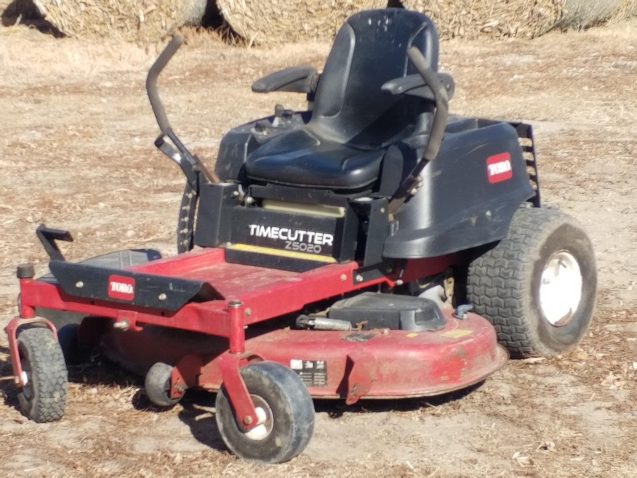 Toro TimeCutter Z5020 Zero Turn Mower BigIron Auctions