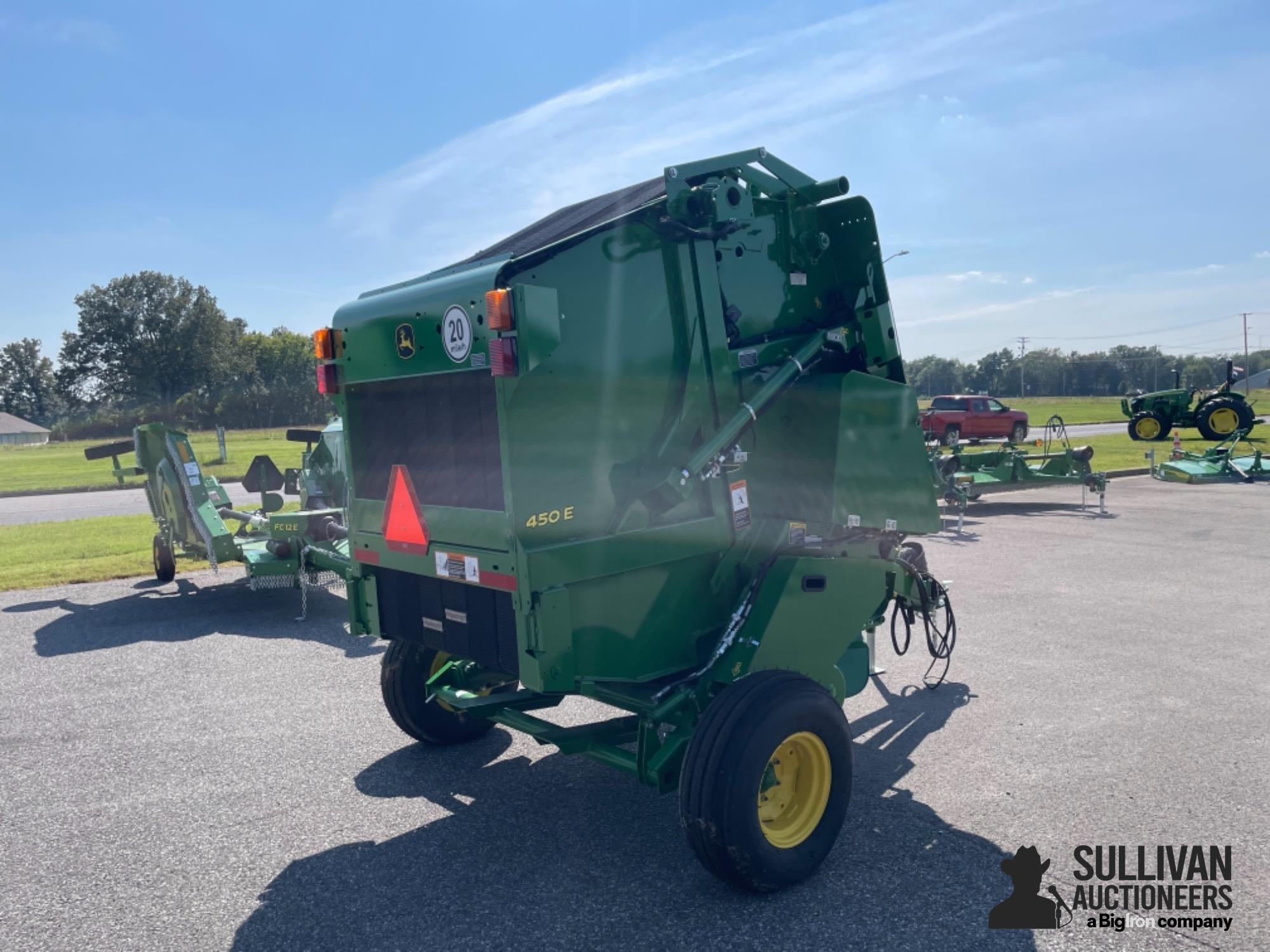 2023 John Deere 450E Round Baler BigIron Auctions