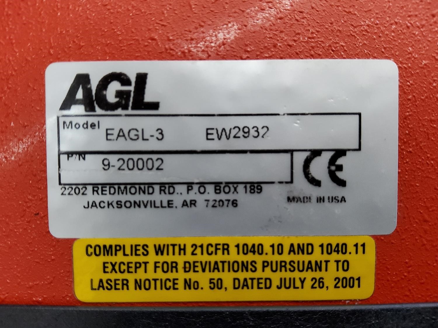 AGL Laser Transit BigIron Auctions