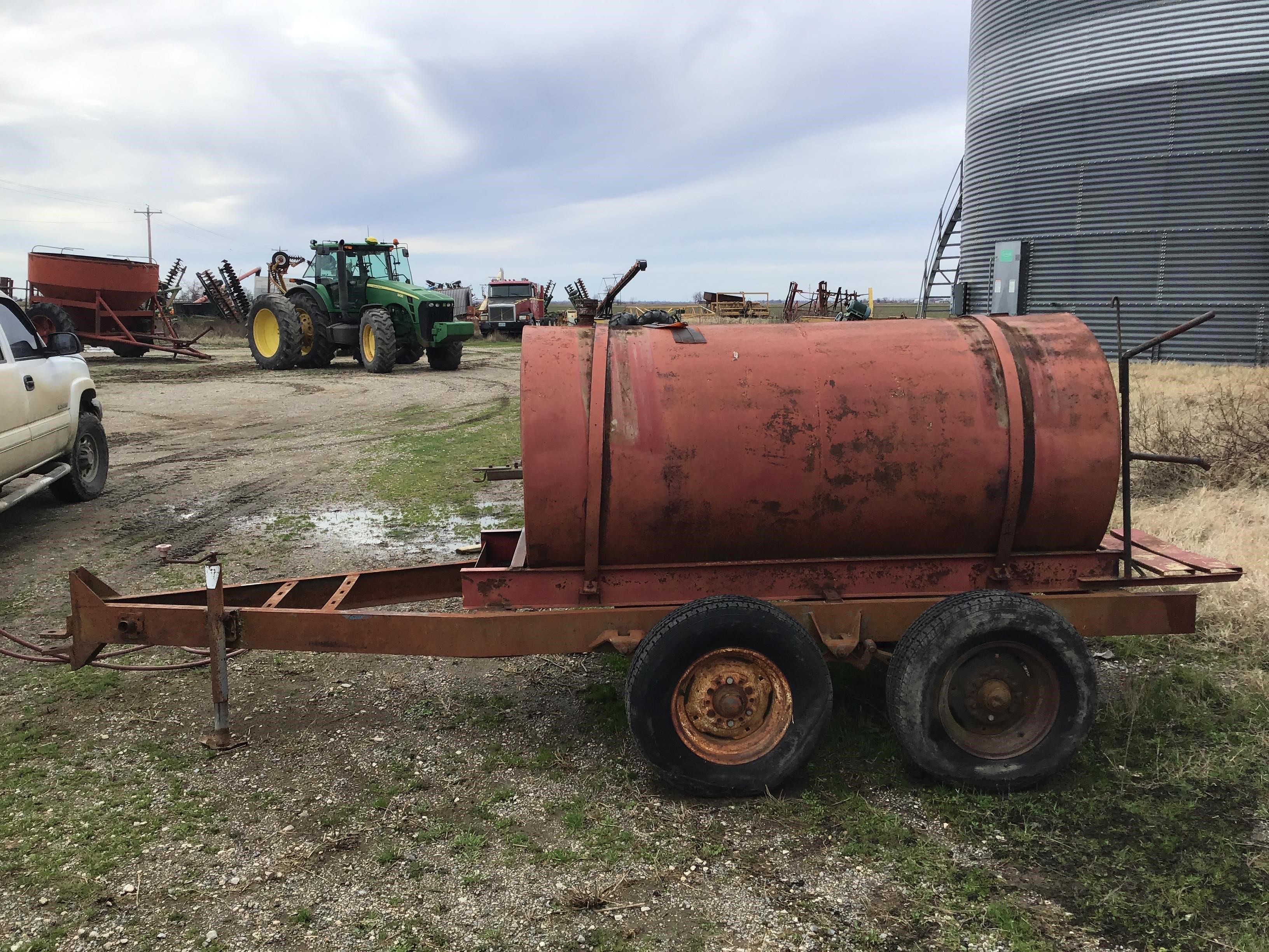 Homemade Fuel Wagon BigIron Auctions