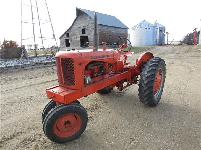 1951 Allis-Chalmers WD 2WD Tractor BigIron Auctions Allis Chalmers Wd Year By Serial Number
