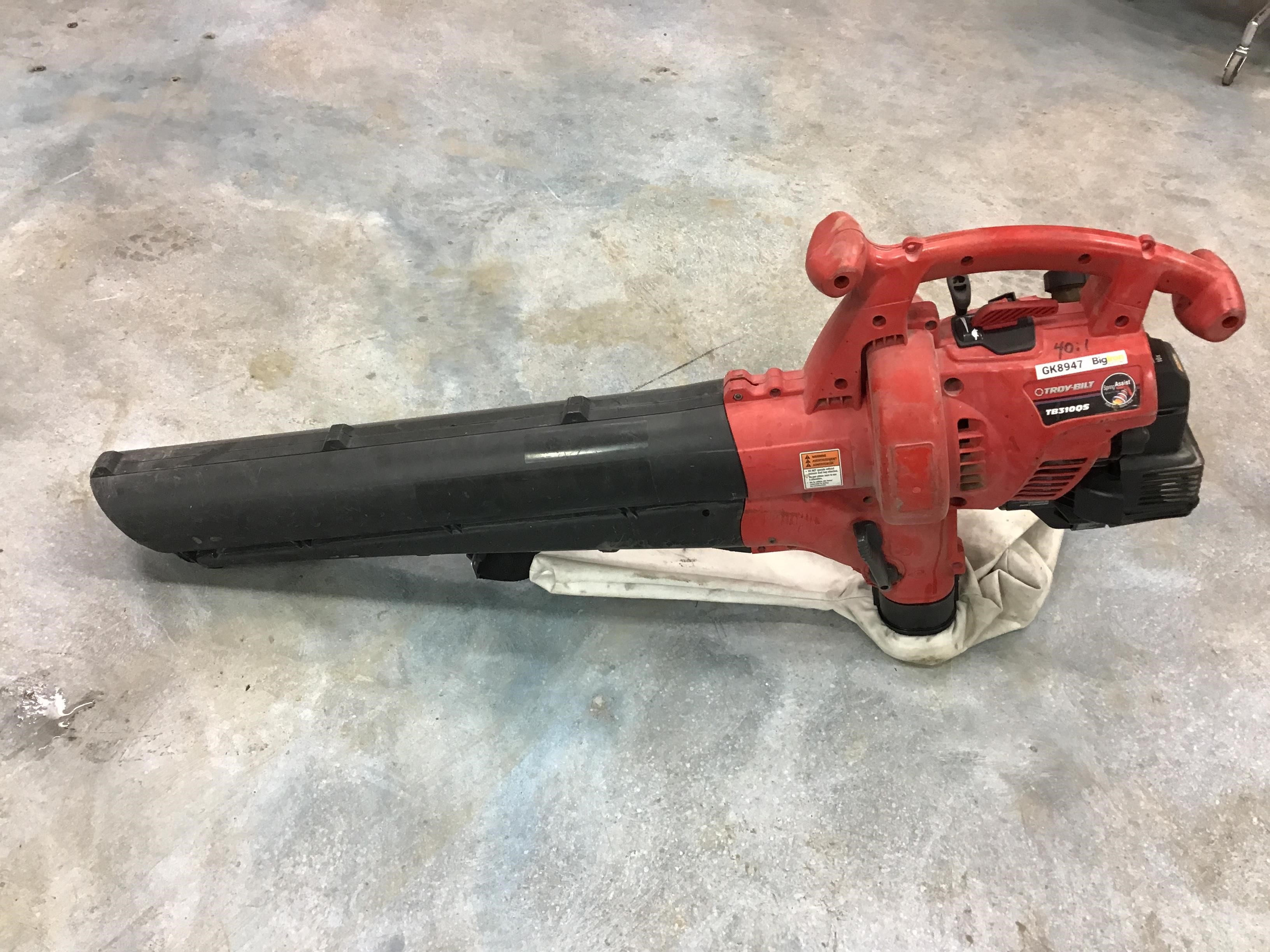 Troy-Bilt TB310QS Mulchinator Blower/Vac BigIron Auctions