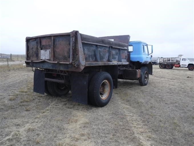 1973 International Cargostar 1610 Cabover S A Dump Truck Bigiron Auctions