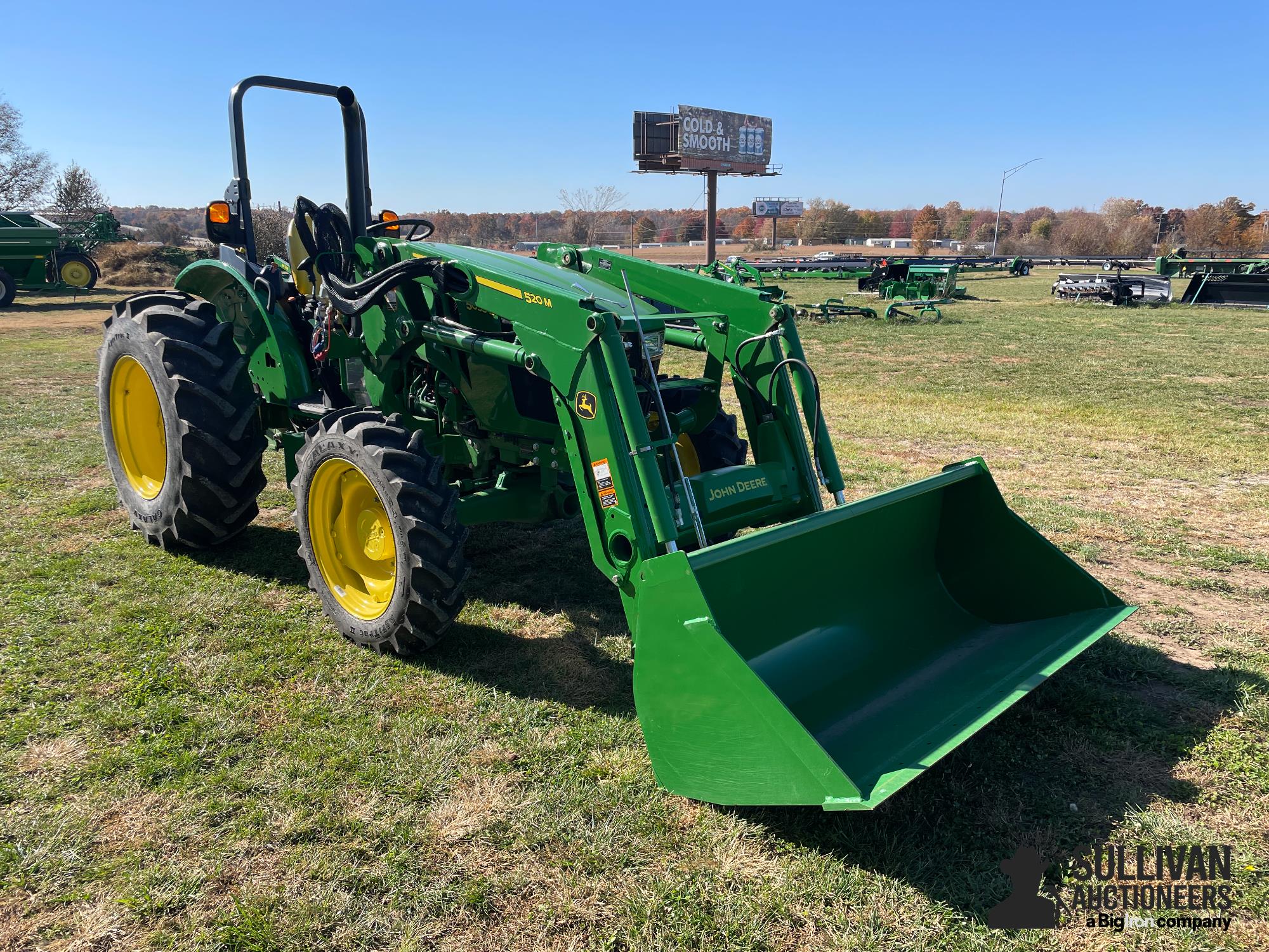 2021 John Deere 5055E MFWD Tractor W/Loader BigIron Auctions