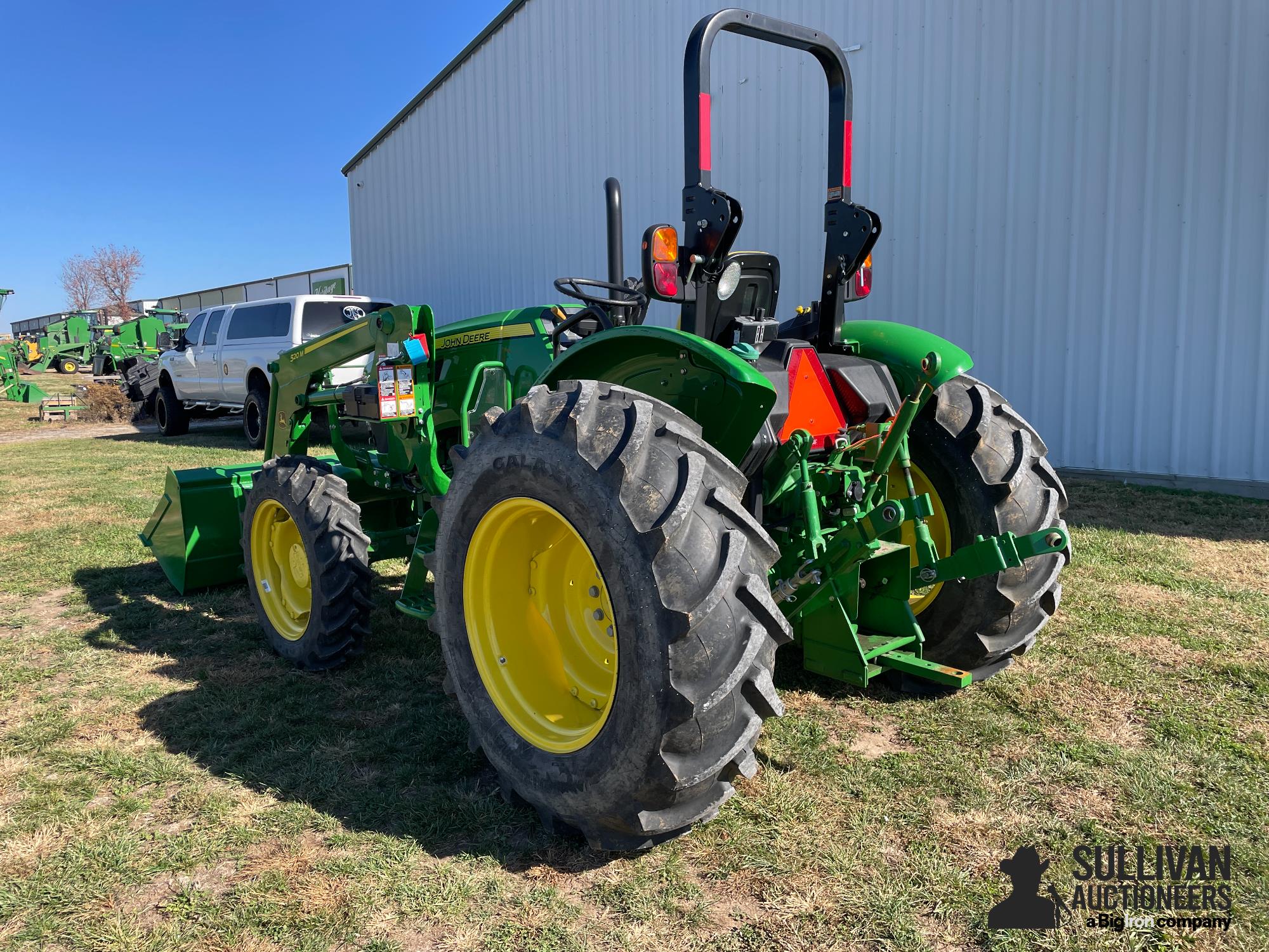 2021 John Deere 5055e Mfwd Tractor W Loader Bigiron Auctions