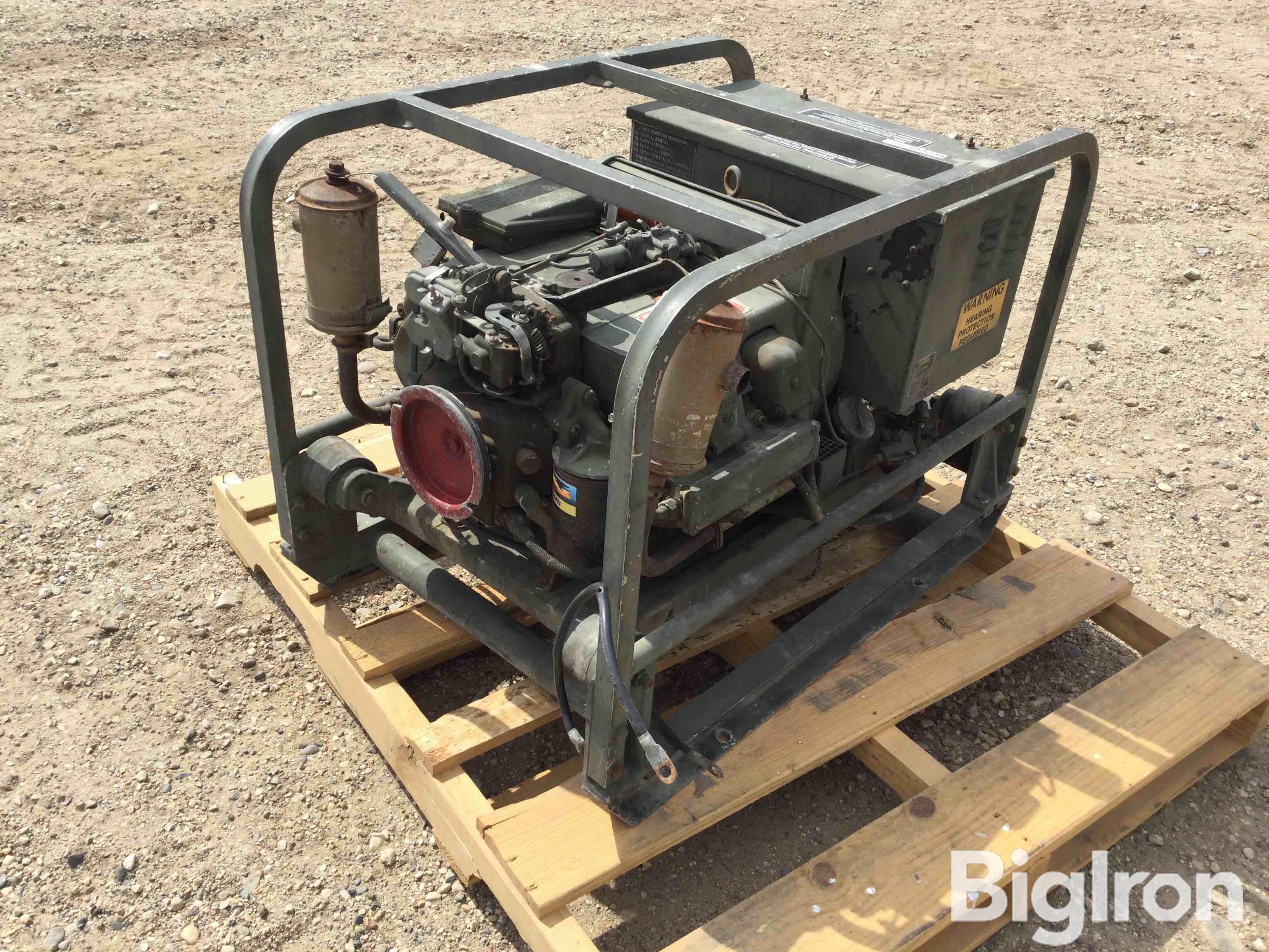 U.S, Military 4A032-4 Standard Portable Generator BigIron Auctions