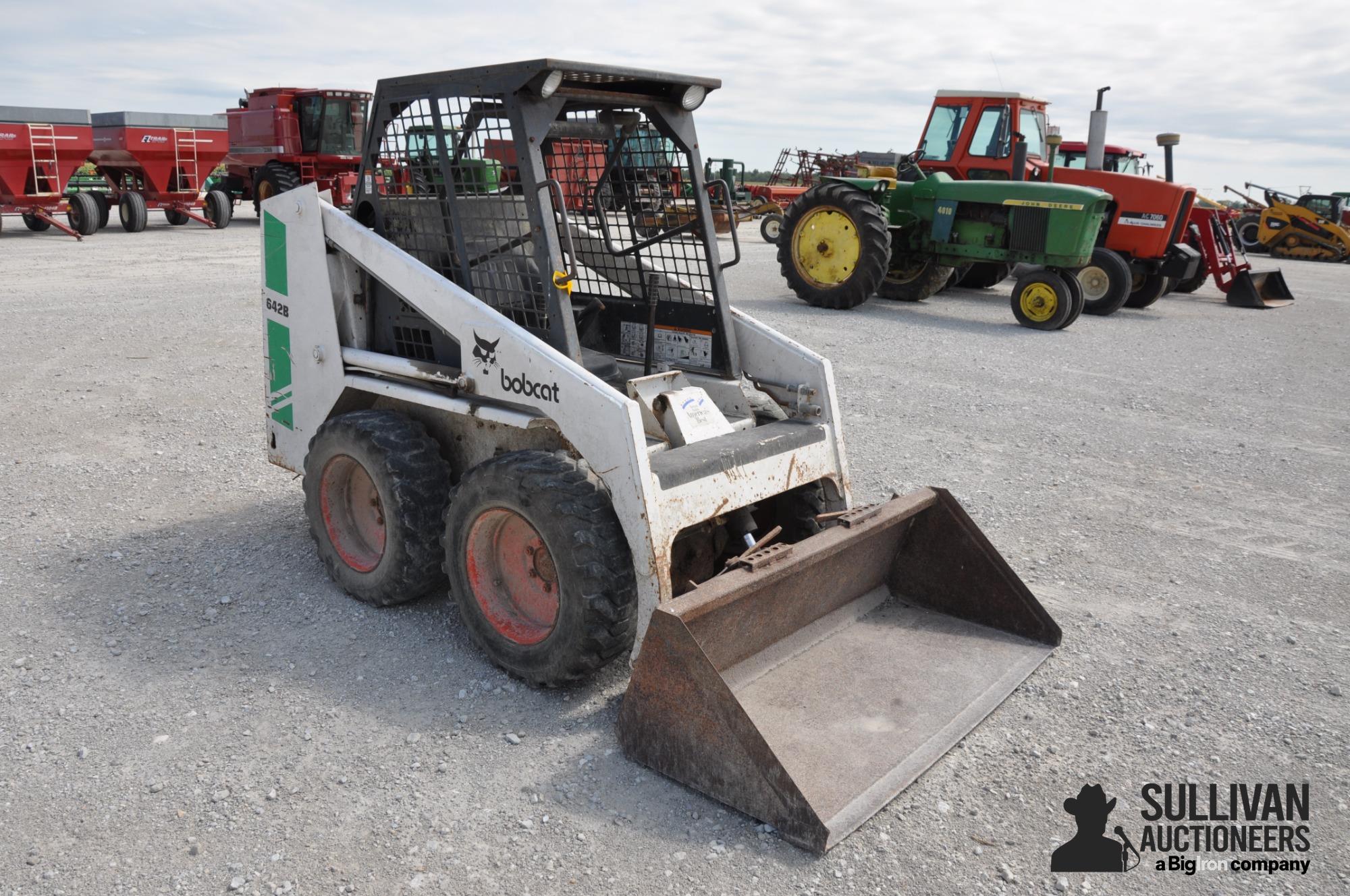 Bobcat 642B Skid Steer BigIron Auctions