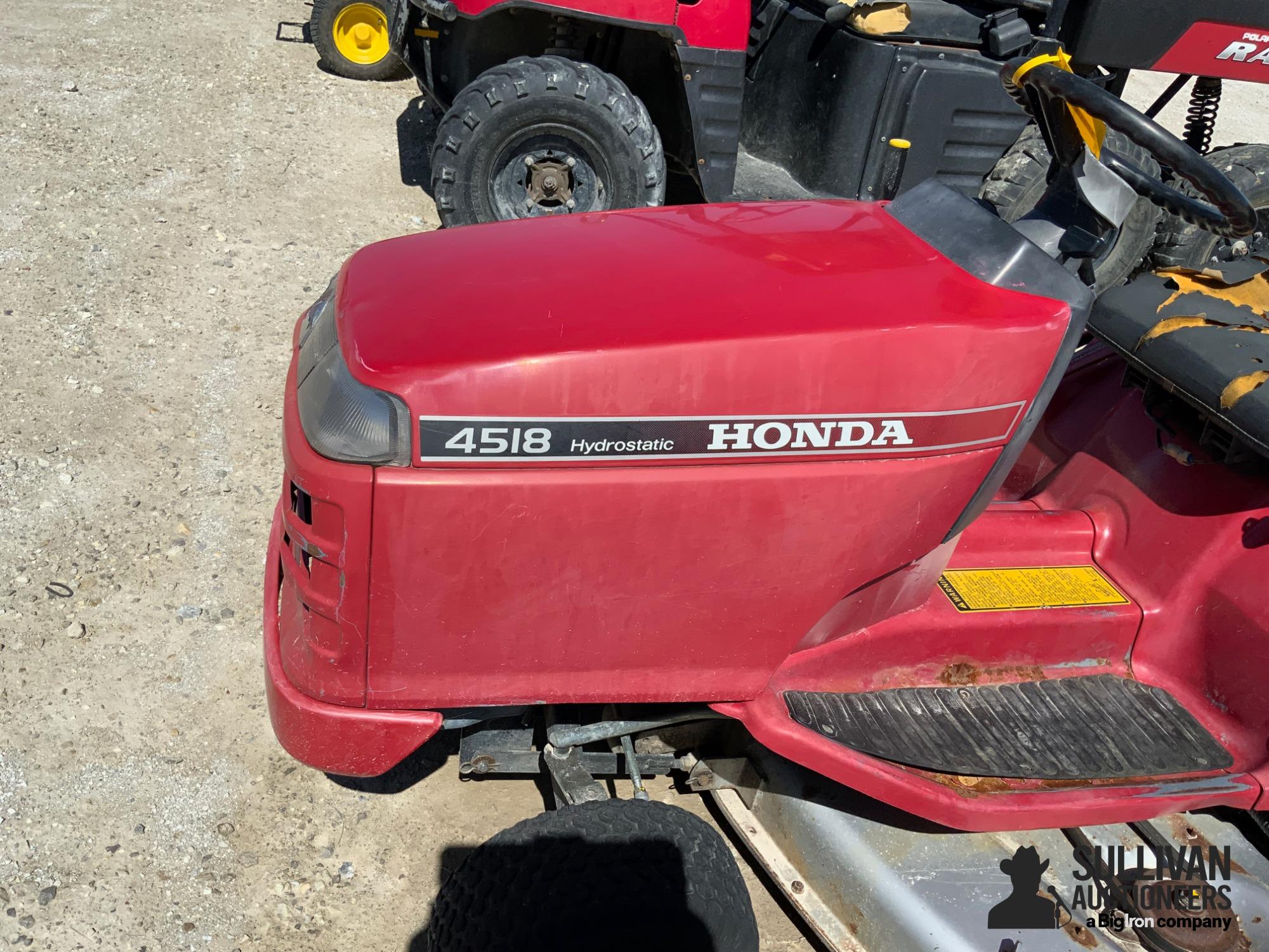 Honda 4518 Lawn Mower BigIron Auctions