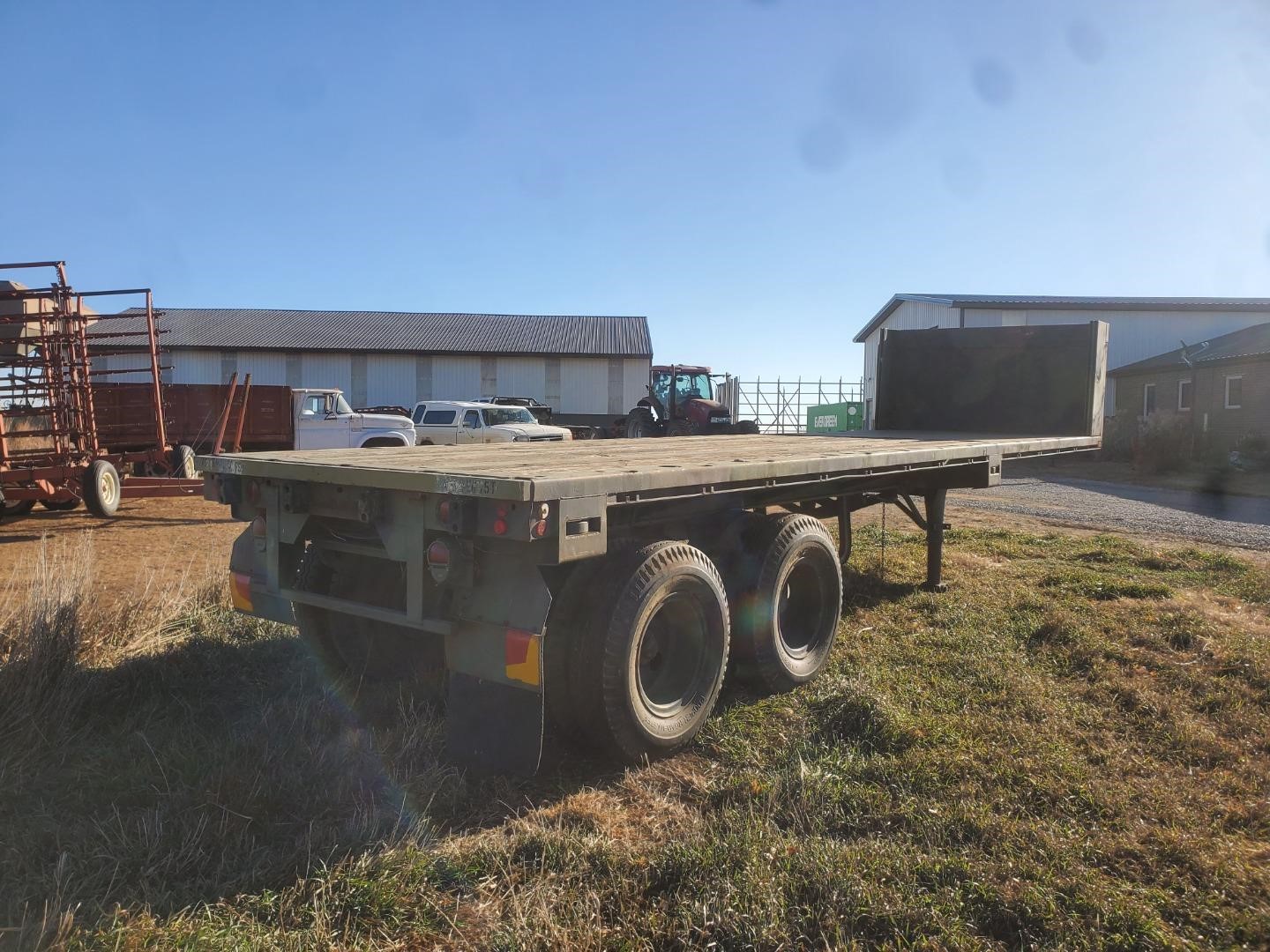 M871 30 Ta Military Flatbed Trailer Bigiron Auctions