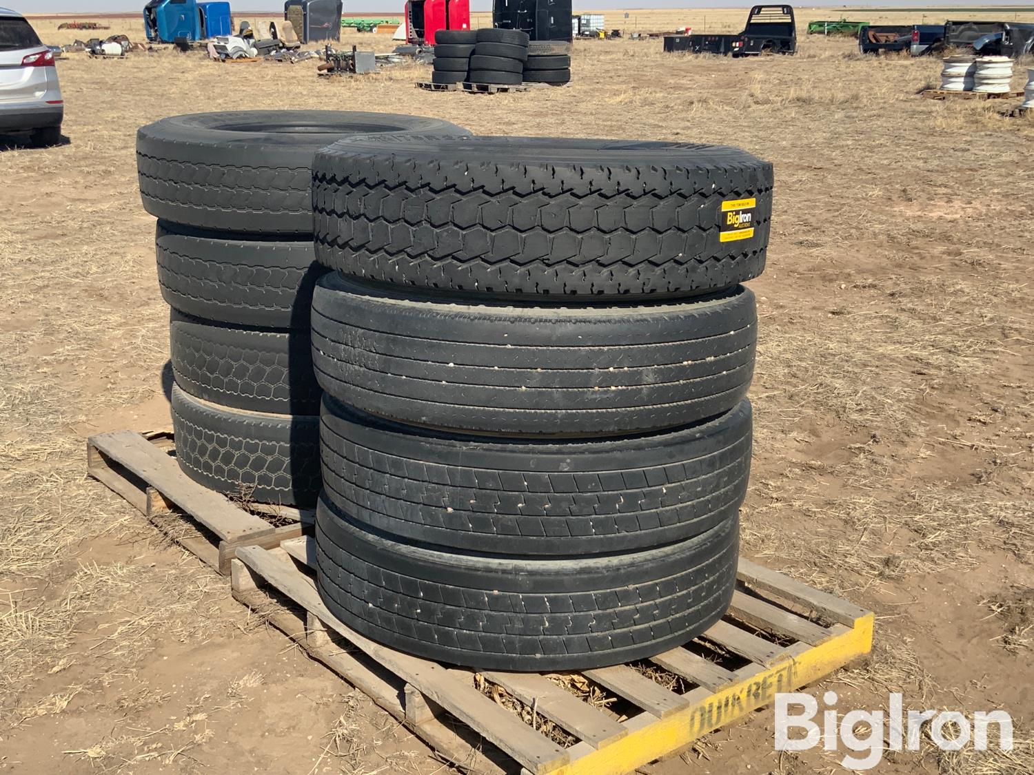 295/75R22.5 Commercial Truck Tires BigIron Auctions