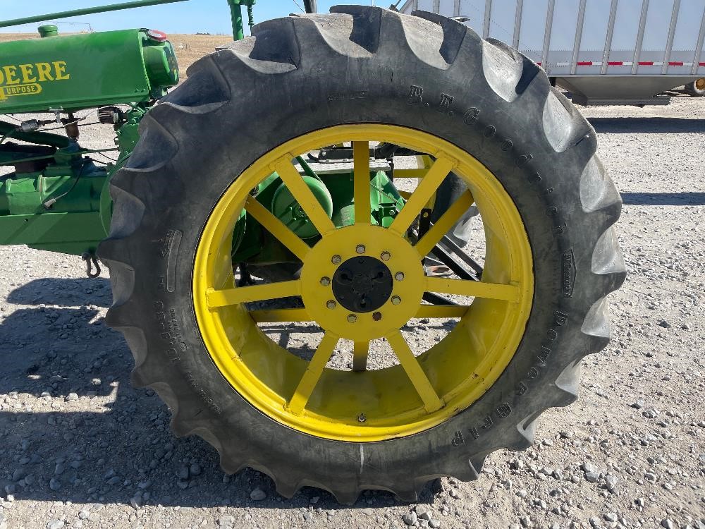 1937 John Deere Unstyled A Pulling Tractor BigIron Auctions