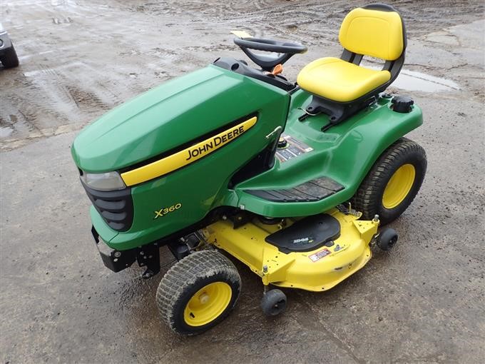 John deere x360 mower sale