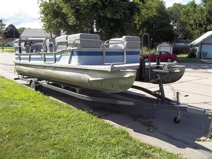 1986 Playcraft P-24 Pontoon Boat BigIron Auctions