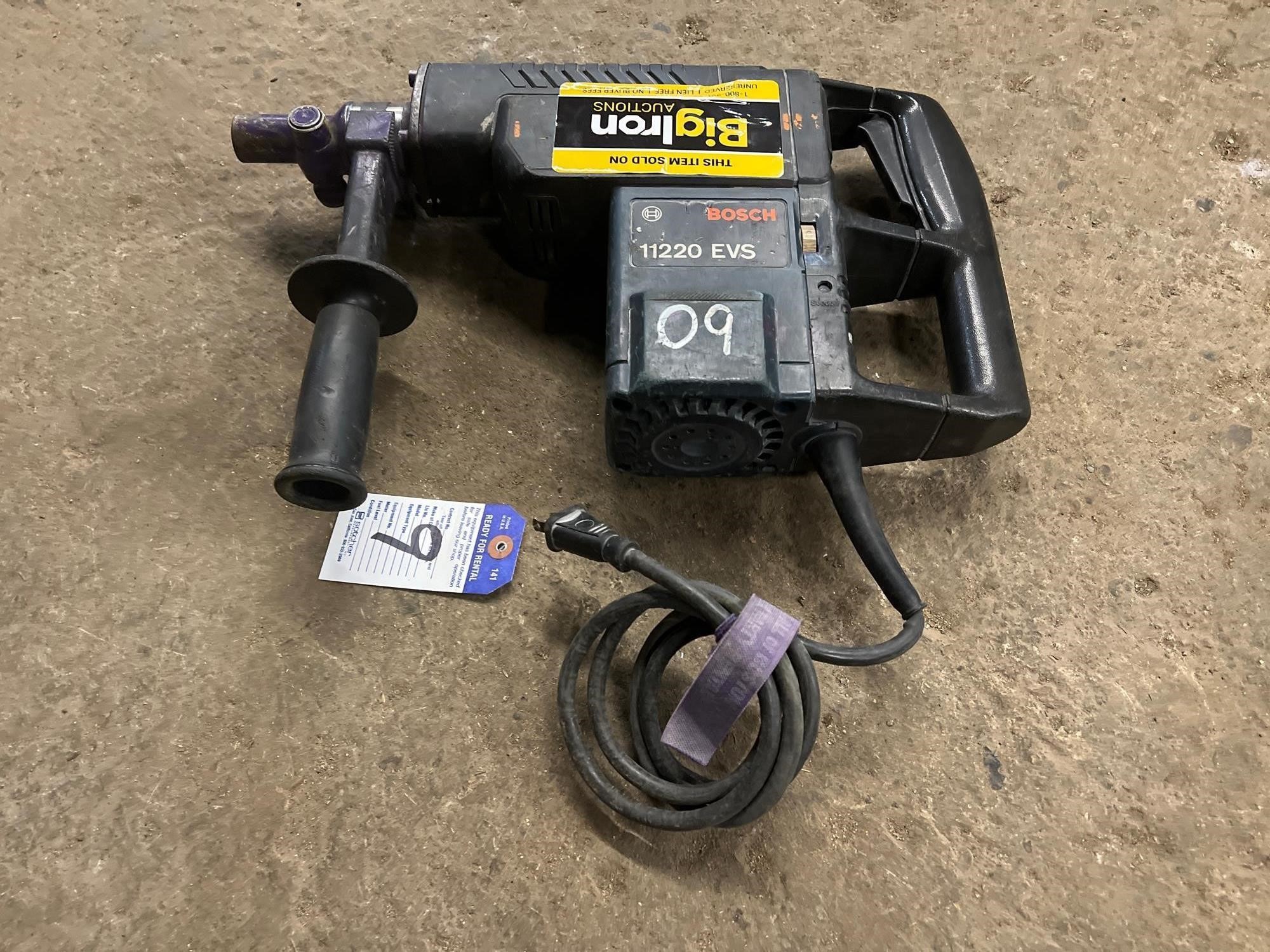 Bosch 11220EVS Rotary Hammer Drill BigIron Auctions