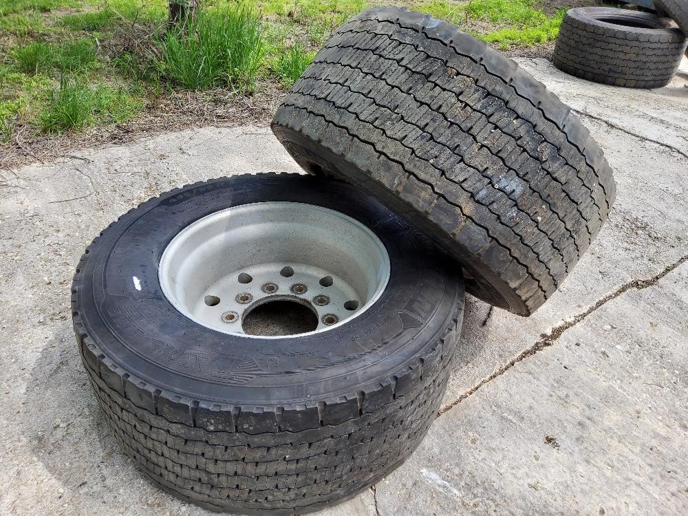 Michelin 445/50R22.5 Tires/Rims BigIron Auctions