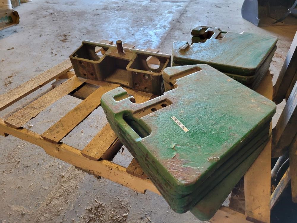 John Deere Front Tractor Weights Bigiron Auctions