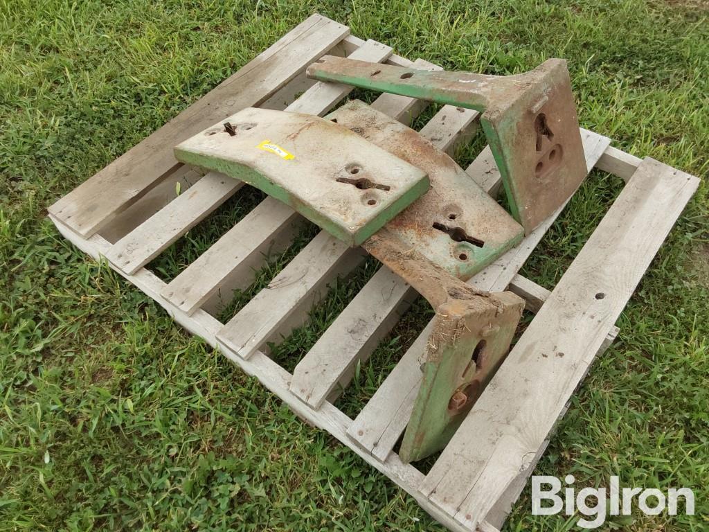 John Deere Starter Weight Rails + (2) Slabs BigIron Auctions