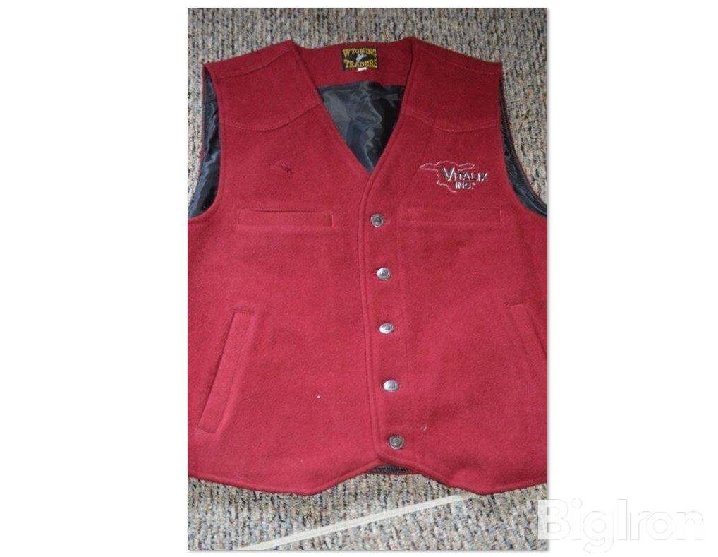 Wyoming traders hot sale wool vest