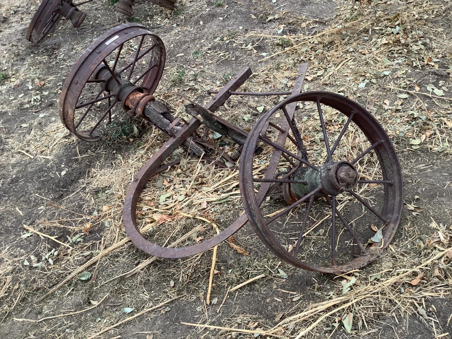 Antique Steel Wheels BigIron Auctions