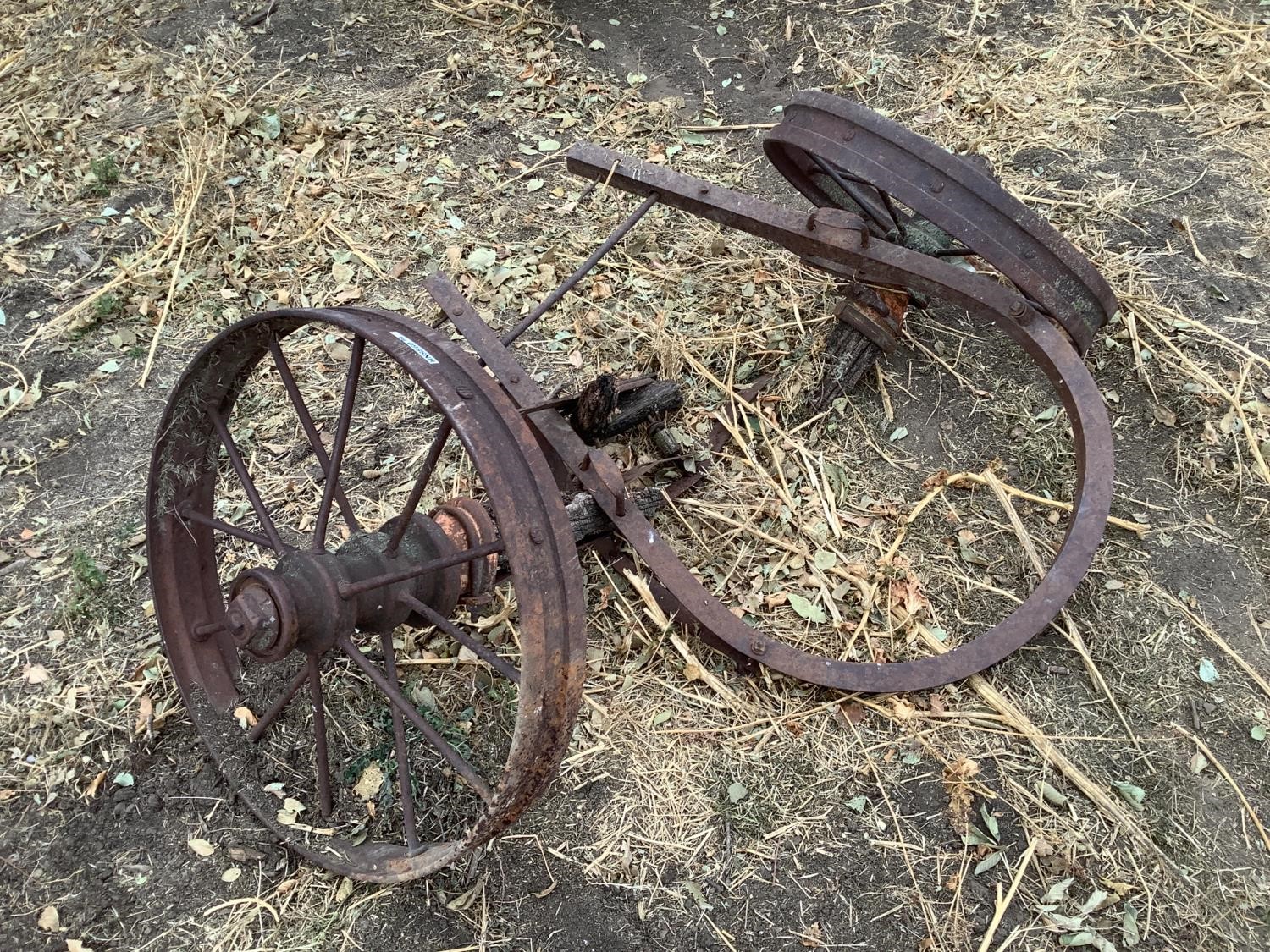 Antique Steel Wheels BigIron Auctions