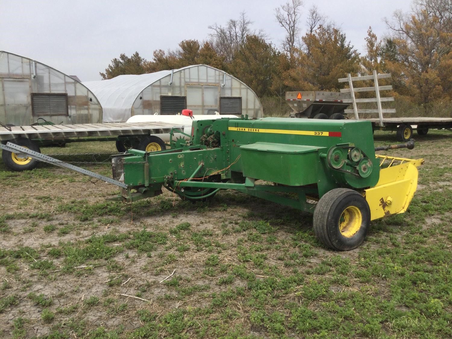 John Deere 337 Small Square Baler BigIron Auctions