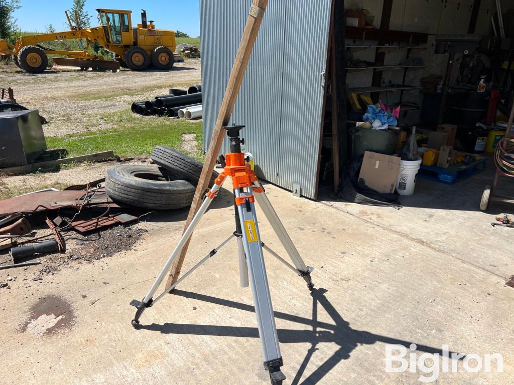 NEDO Tripod & Leveling Rods BigIron Auctions