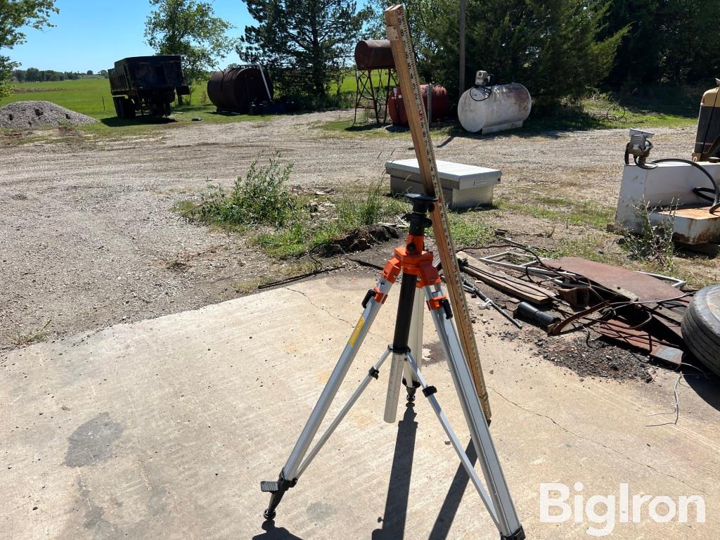 NEDO Tripod & Leveling Rods BigIron Auctions