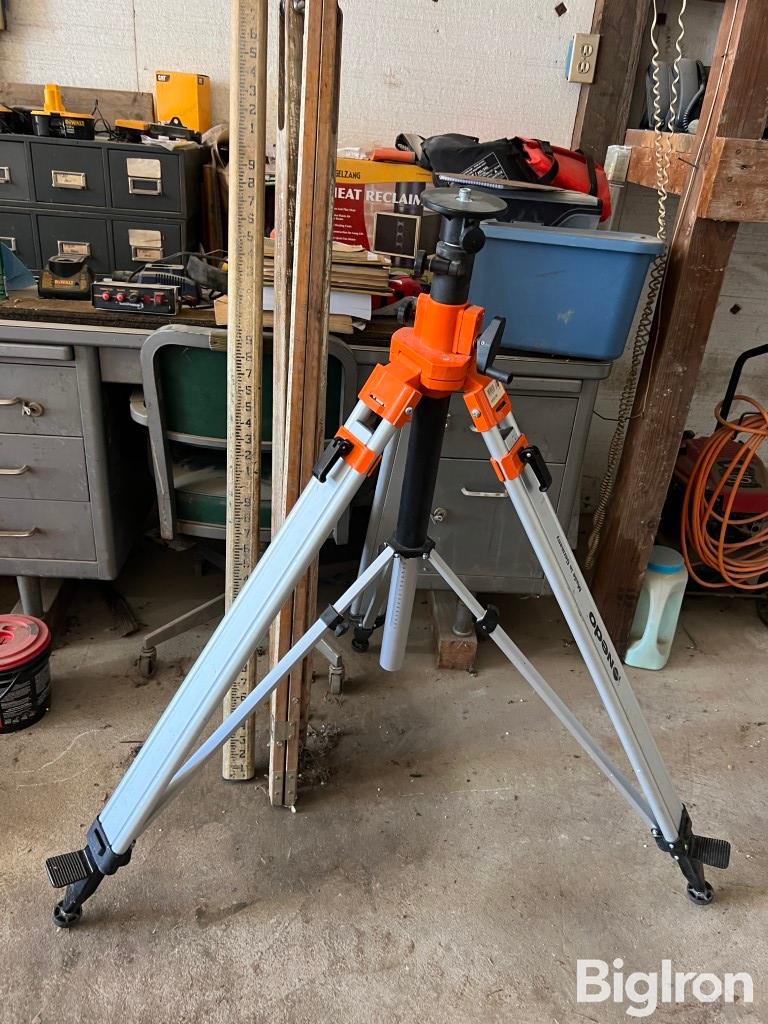 NEDO Tripod & Leveling Rods BigIron Auctions