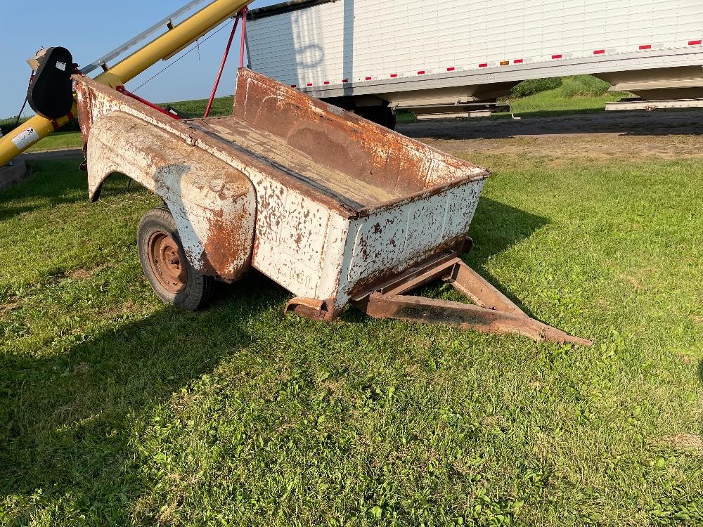 Shop Built 4x8 Pickup Bed Trailer BigIron Auctions