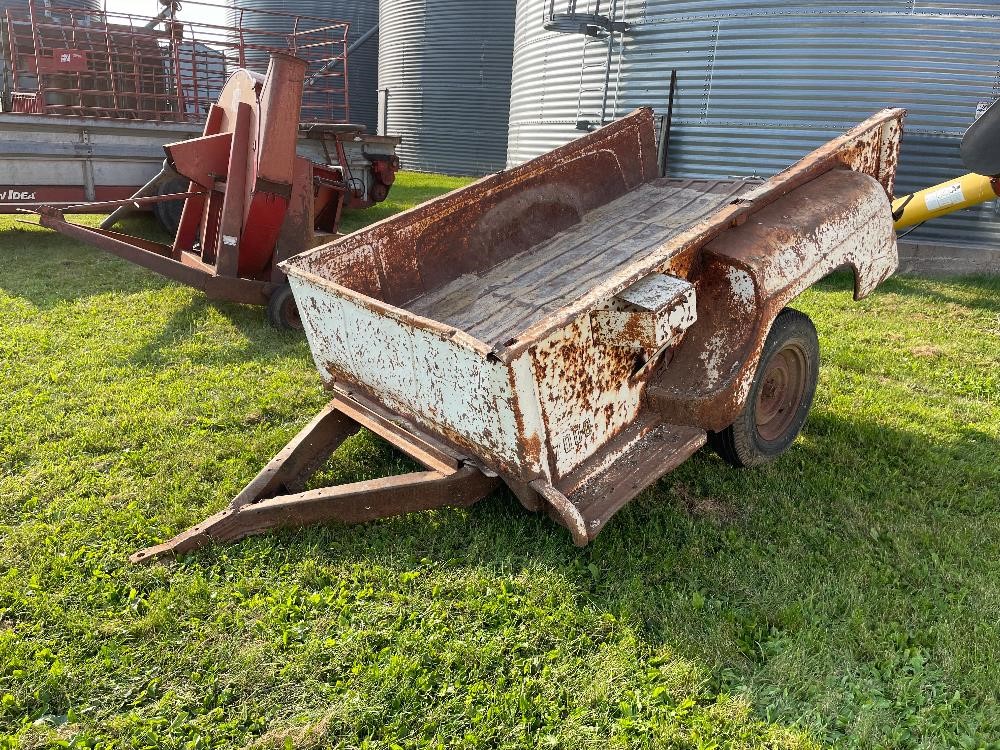 Shop Built 4x8 Pickup Bed Trailer BigIron Auctions