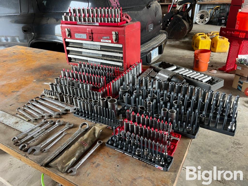 Craftsman Toolbox W/tools BigIron Auctions