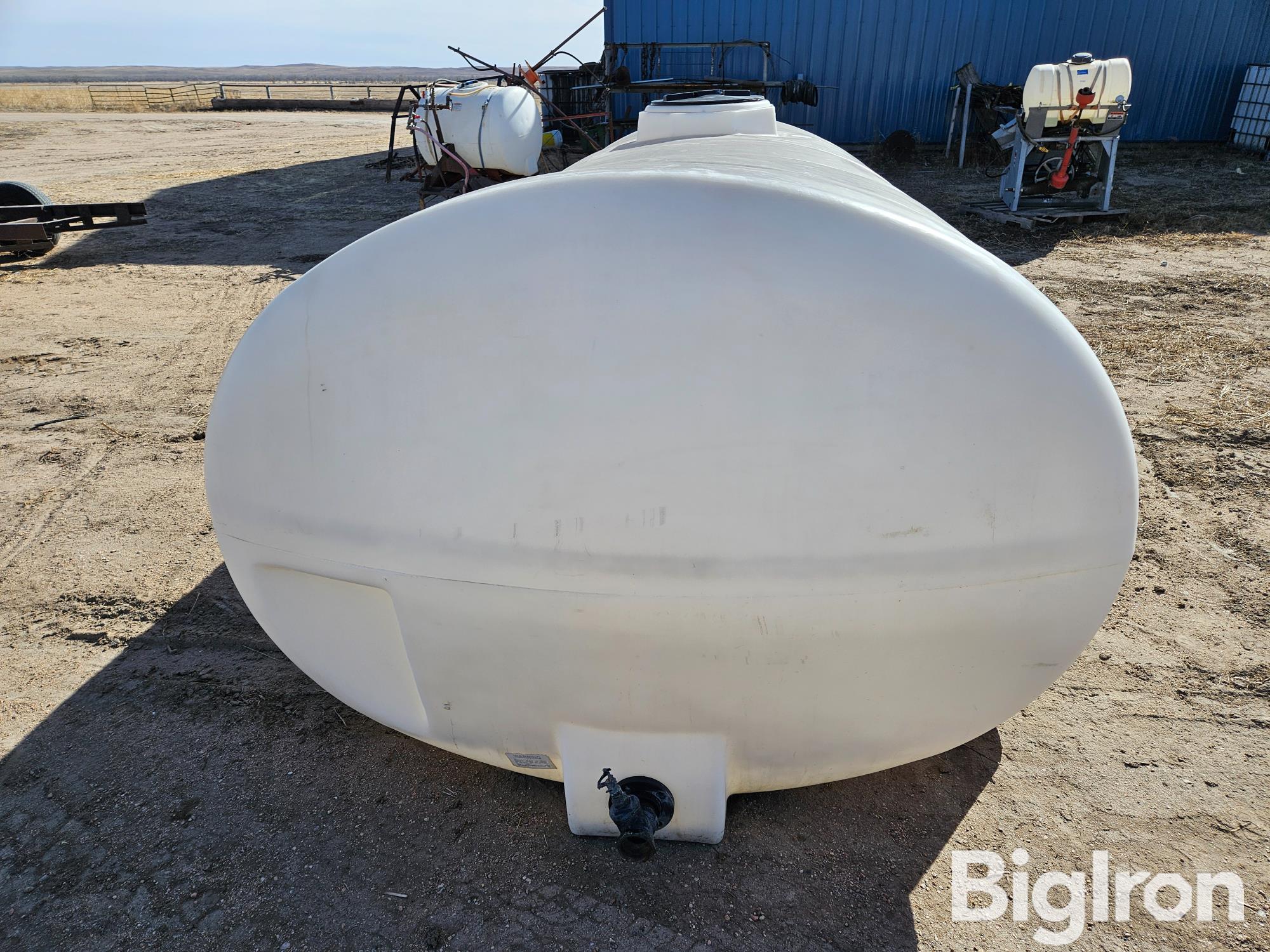 1500 Gallon Poly Tank Bigiron Auctions 9009