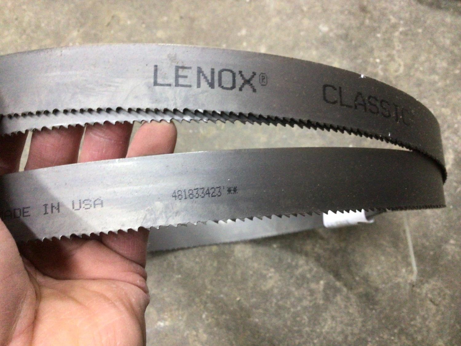 Lenox Classic Bandsaw Blades BigIron Auctions