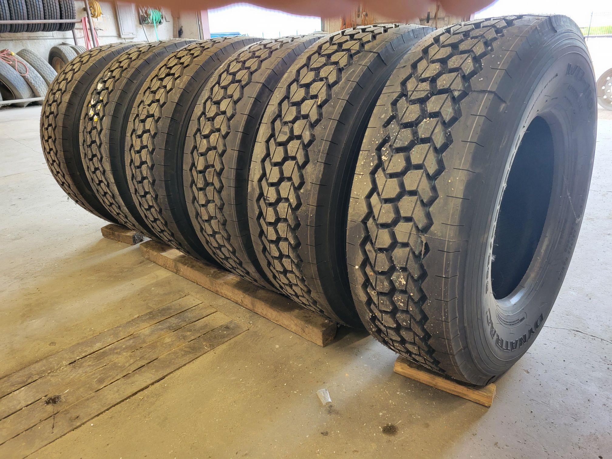 DynaTrac Unused 385/65R22.5 Tires BigIron Auctions