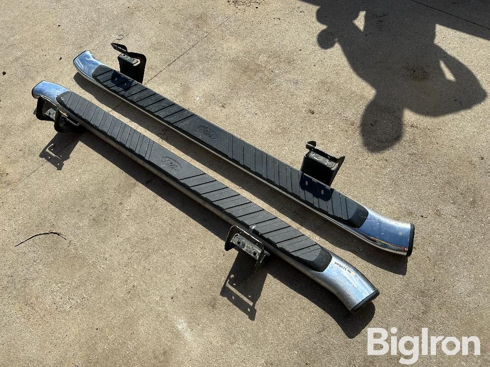 Ford F150 Chrome Running Boards Bigiron Auctions 7633