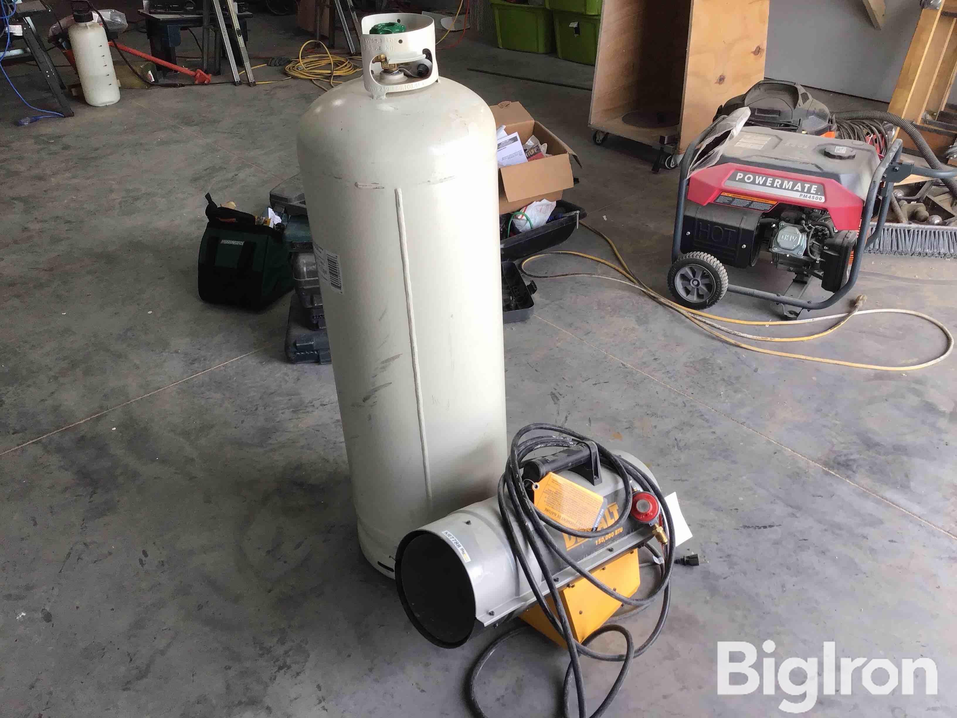 Dewalt Propane Heater And Tank Bigiron Auctions