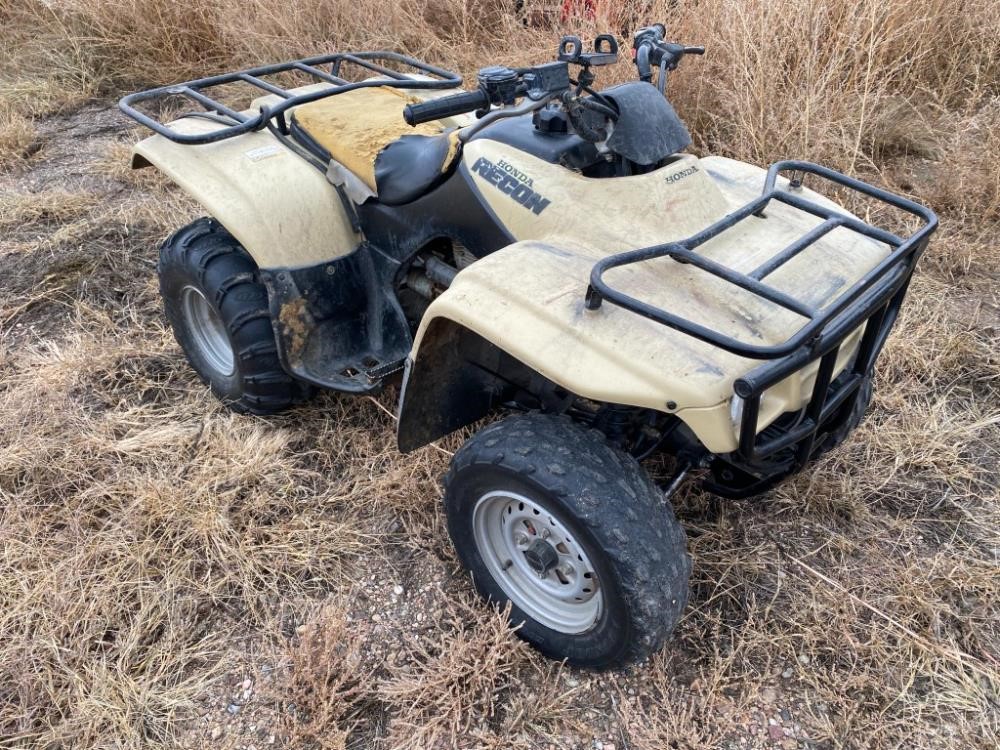 2000 Honda Recon 250 TRX 4 Wheeler BigIron Auctions