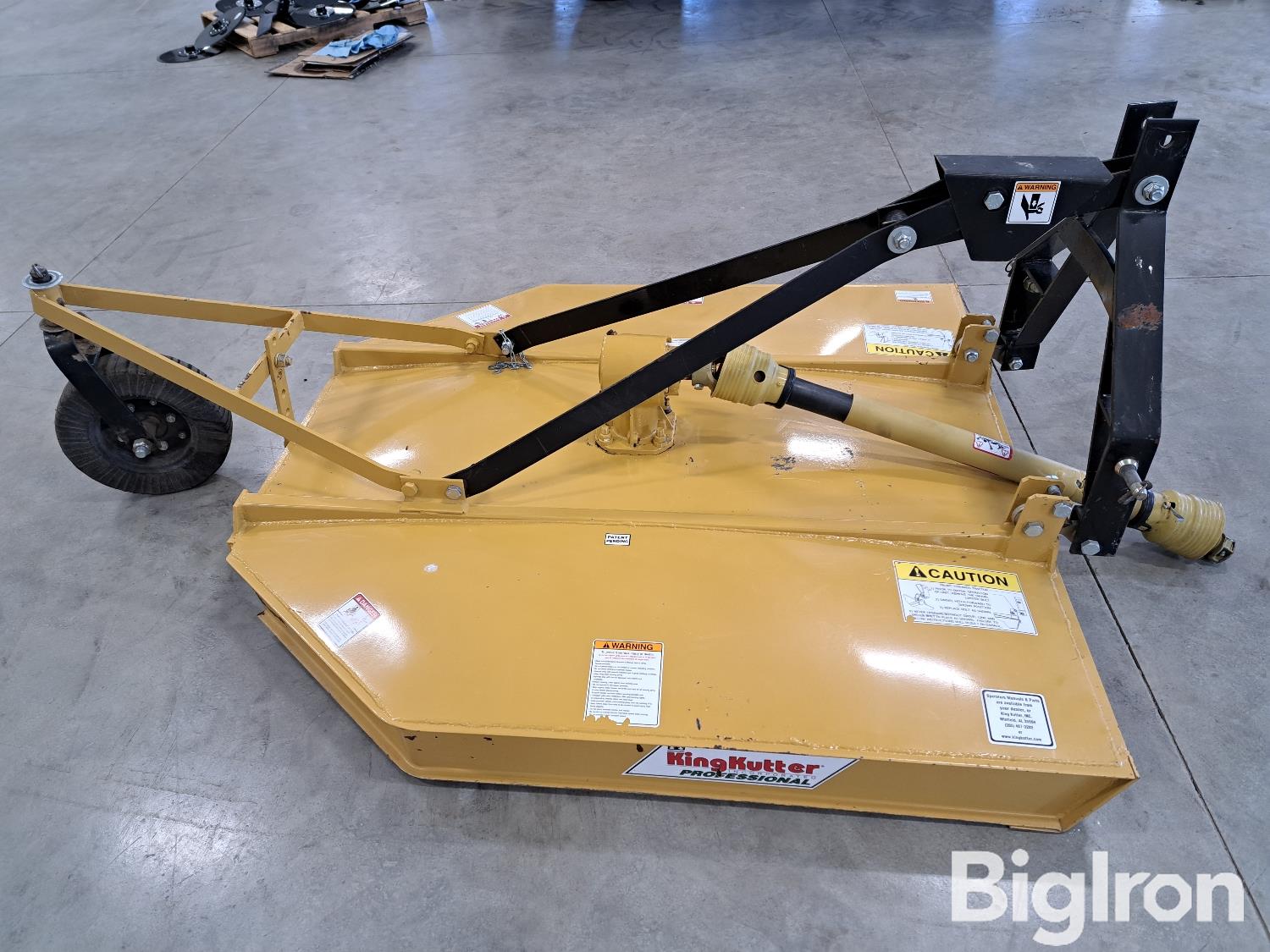 King Kutter Professional 40hp Flex Hitch 3 Pt Mower Bigiron Auctions 0992