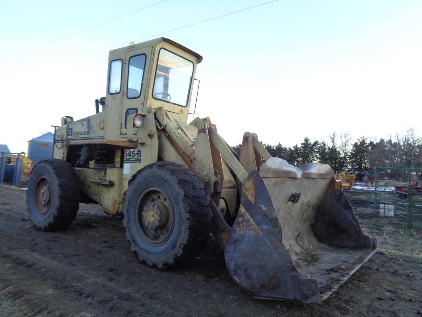 FiatAllis 545B Wheel Loader BigIron Auctions